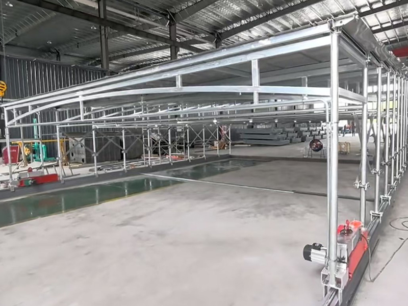 硬顶伸缩防雨棚