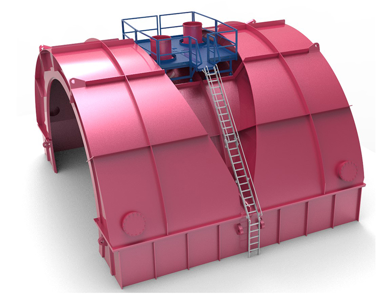 Low pressure cylinder atmospheric relief valve maintenance platform